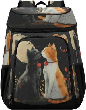 -365 - Cat Cooler Backpack Insulated Waterproof Leak Proof Beach Cooler Bag Lightweight Lunch Picnic Camping Backpack Cooler for Men and Women
