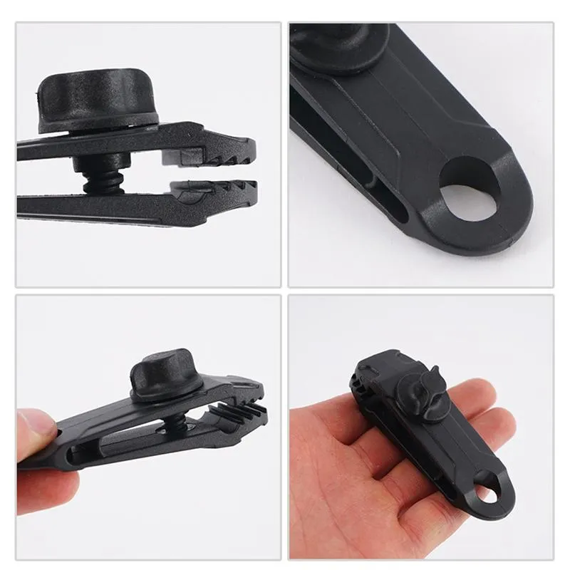 1 pack 10 pcs Reusable heavy duty linoleum clip