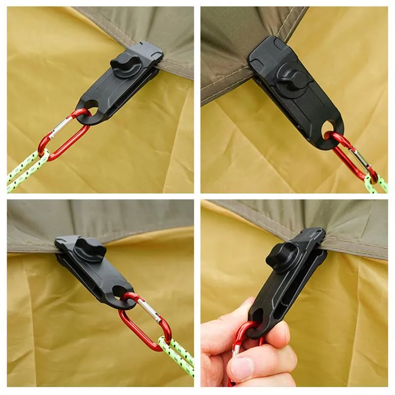 1 pack 10 pcs Reusable heavy duty linoleum clip