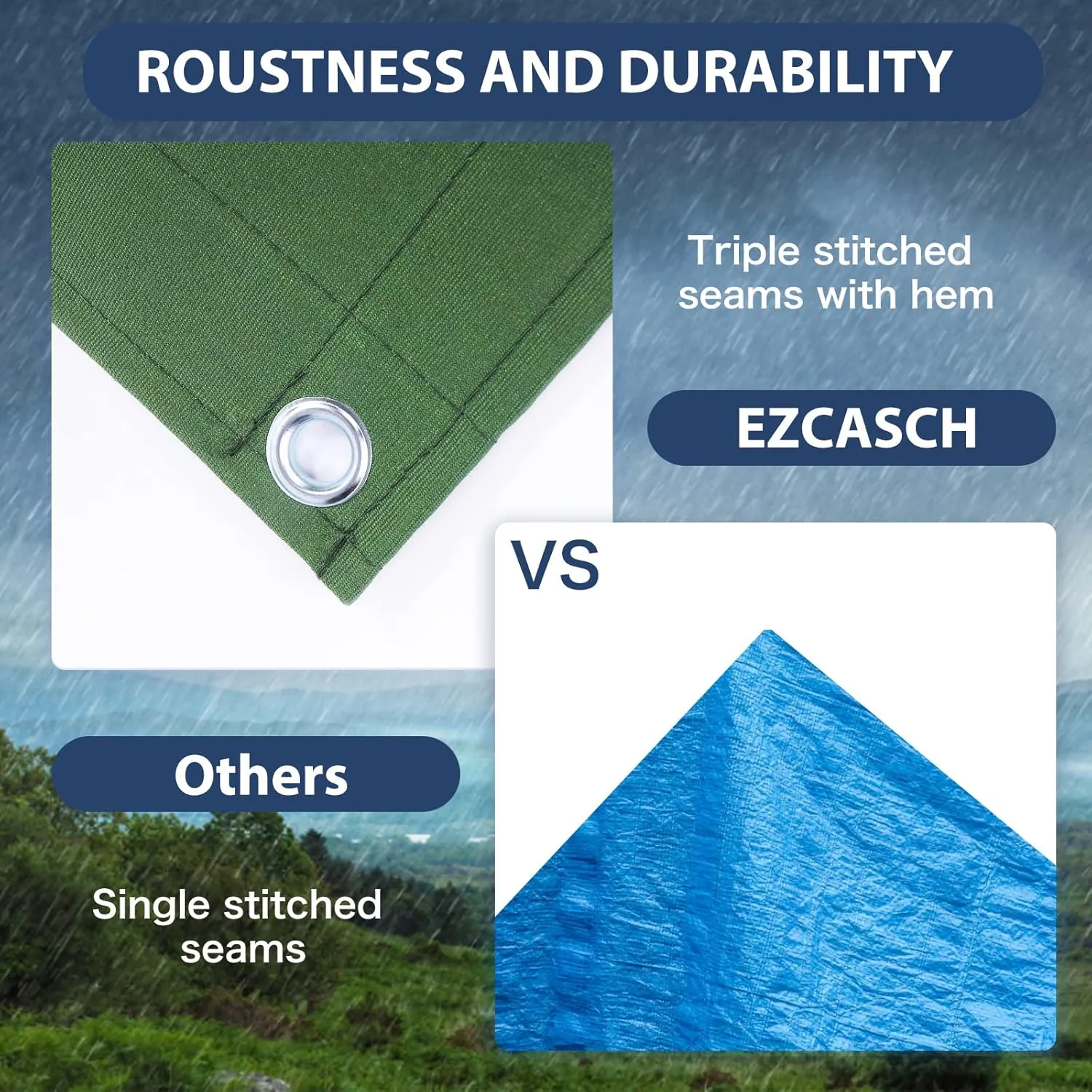 10’x12’ Canvas Tarps Heavy Duty Waterproof Tarpaulins with Aluminum Grommets,UV Resistant, 22Mil Multipurpose Drop Cloth, 14oz Durable Cover Sheet for Outdoor and Indoor Use with Ropes.