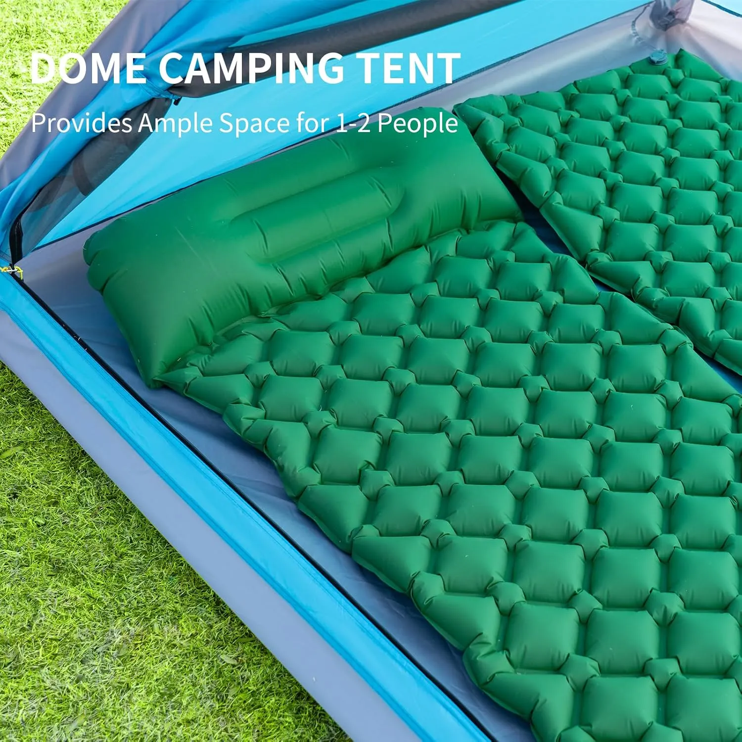 1/2/4/5/6 Person Dome Tents for Camping, Lightweight Portable Backpacking Tent, Small Easy Set Up Outdoor Waterproof Camping Hiking Tent for Adults