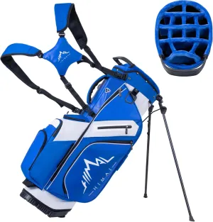14-Way Golf Stand Bag,Premium Lightweight Golf Bag with Full-Length Dividers, Interchangeable PE-Padded Straps & Stabilizing Kickstand - Plush-Lined Top with Waterproof Cover