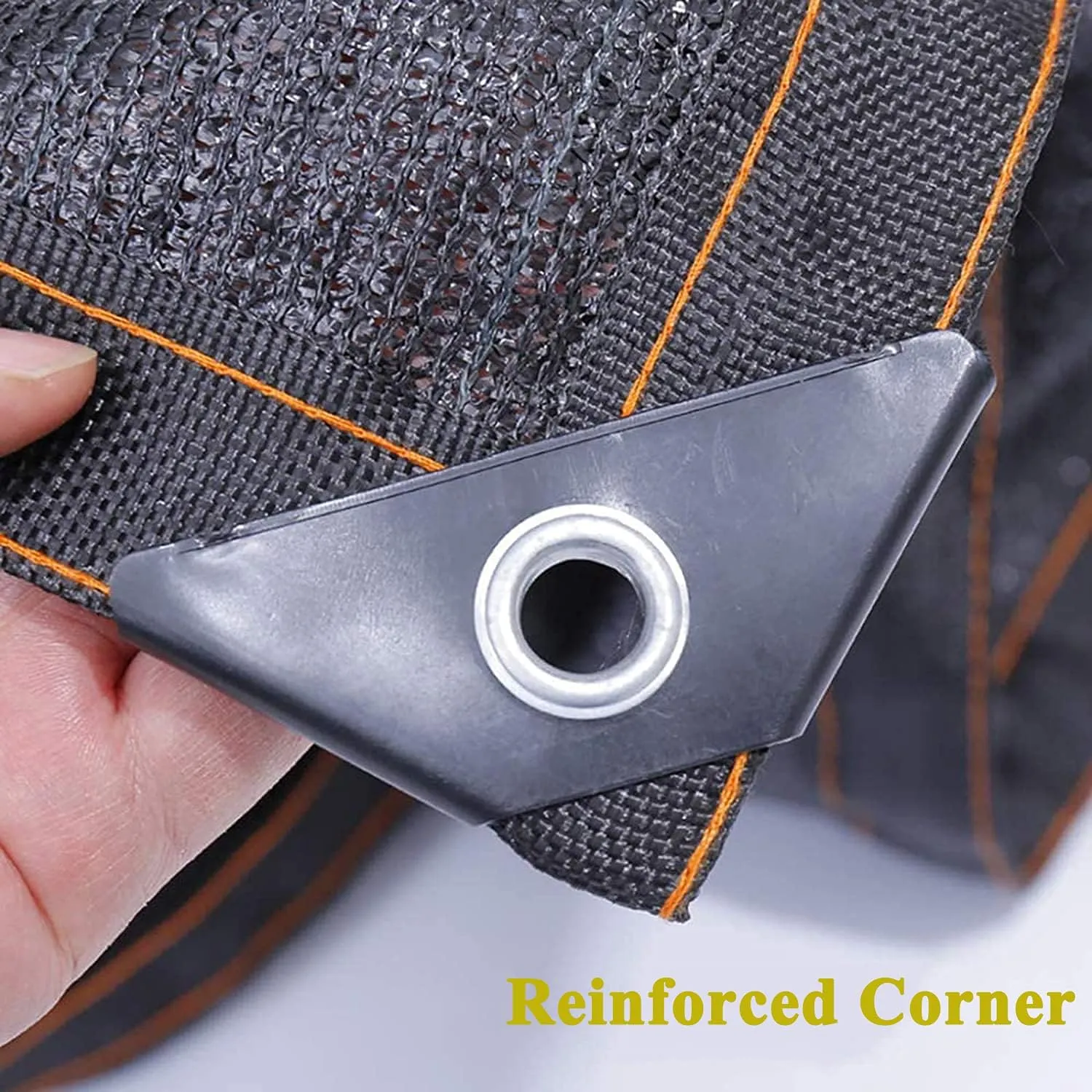 16x26ft 90% Sunblock Shade Cloth, Sun Mesh UV Resistant Net, Garden Shade Mesh Tarp with Grommets, Shade Screen for Plants Greenhouse Cover