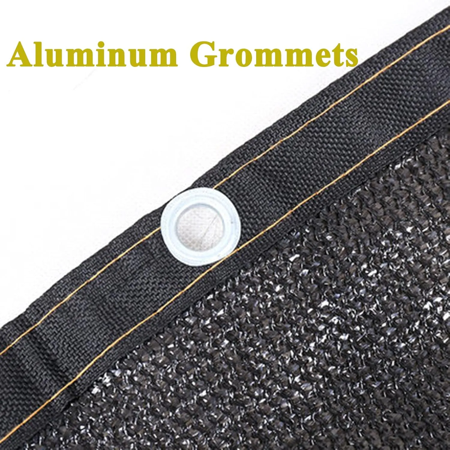 16x26ft 90% Sunblock Shade Cloth, Sun Mesh UV Resistant Net, Garden Shade Mesh Tarp with Grommets, Shade Screen for Plants Greenhouse Cover