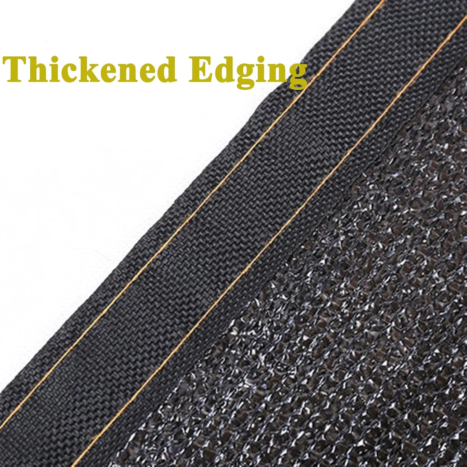 16x26ft 90% Sunblock Shade Cloth, Sun Mesh UV Resistant Net, Garden Shade Mesh Tarp with Grommets, Shade Screen for Plants Greenhouse Cover