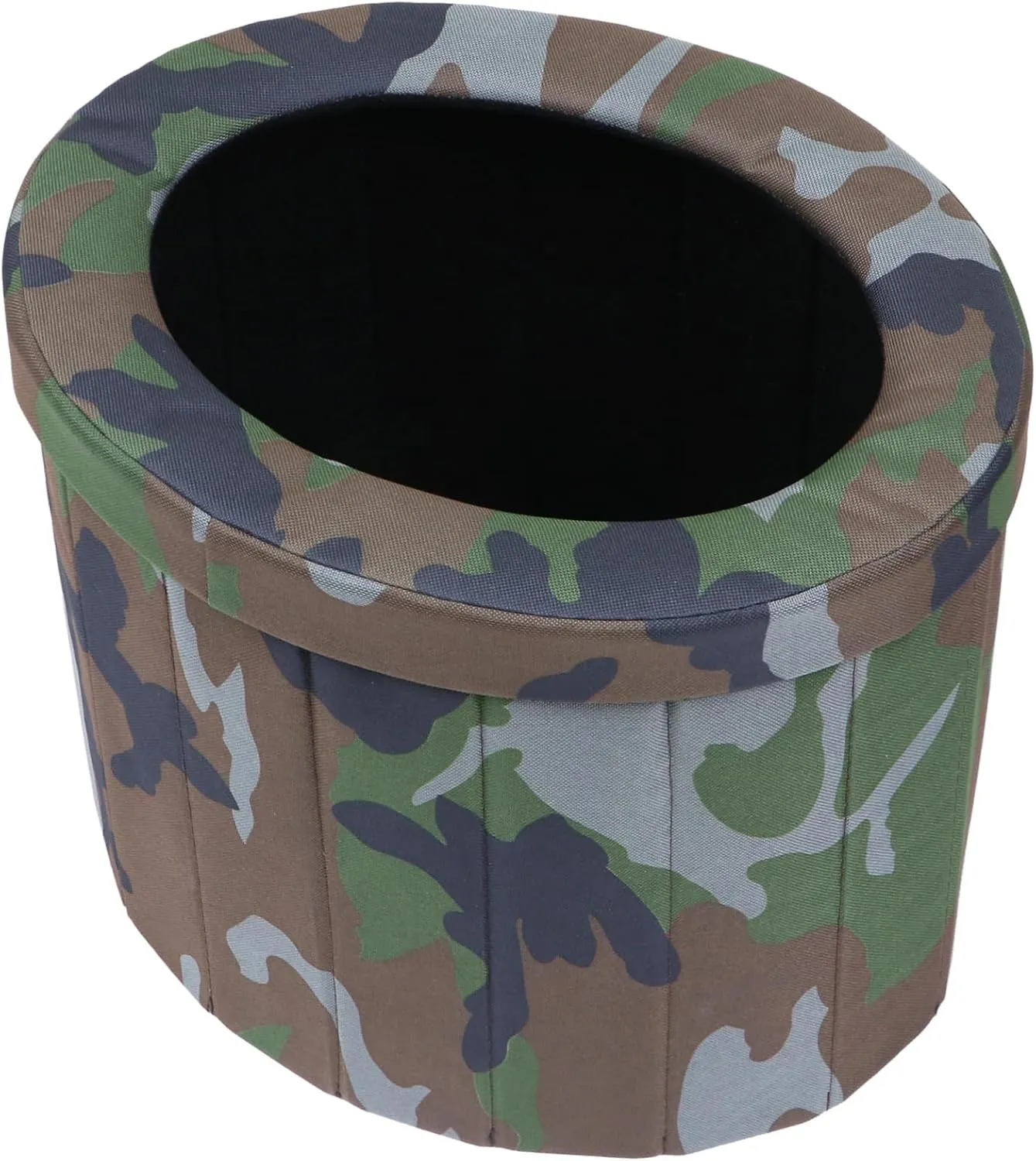 1Pc Outdoor Portable Folding Toilet Travel Potty with Garbage Bags Storage Bag Design Collapsible Travel Simple Toilet for Camping Outdoor Activities
