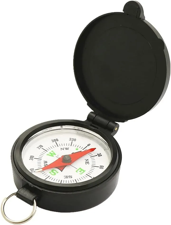 1pcs Survival Compass Camping Survival Marching Pointing Guider Compass for Hiking Camping Trekking