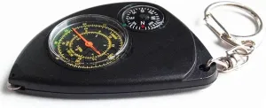2 in 1 Compass, Multifunction Odometer, Outdoor Camping Map Rangefinder Compass, Perfect for Mountaineering or Hiking