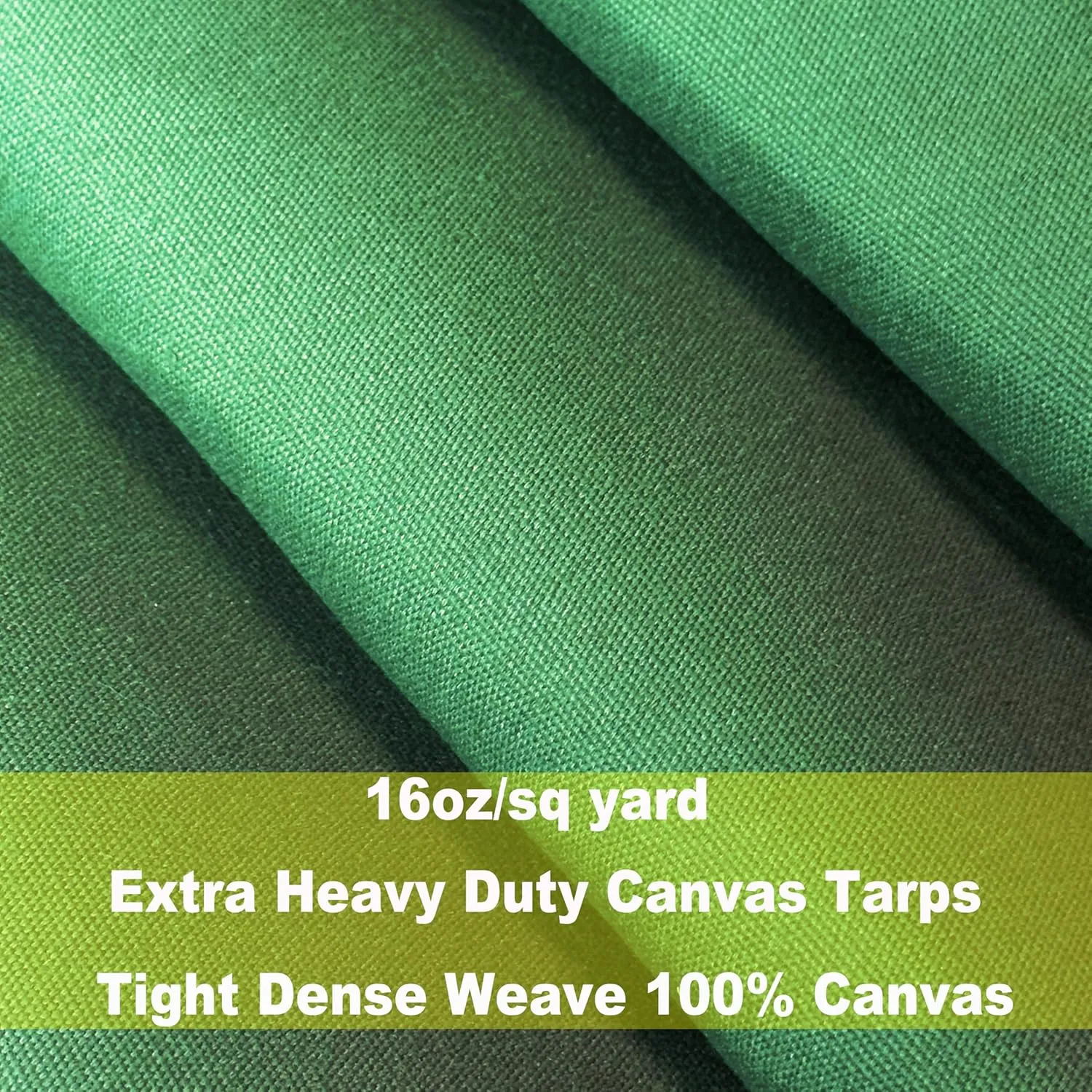 2 Pack Small Heavy Duty Canvas Tarp 3x5 Feet 16oz Water-Resistant Canvas Tarp with Grommets，Tear Resistant, Durable, Multipurpose Protective Green Cover for Camping, Tent, Car