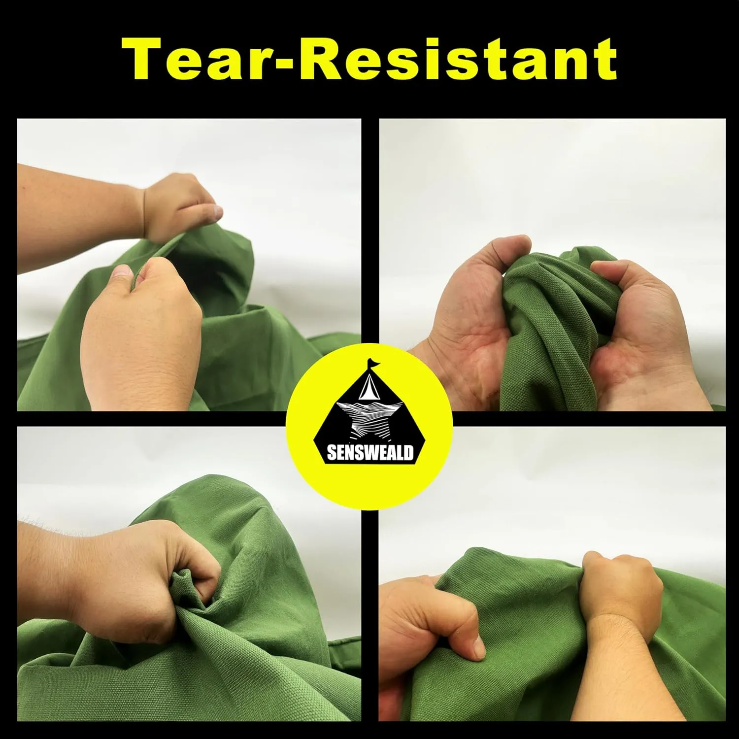 2 Pack Small Heavy Duty Canvas Tarp 3x5 Feet 16oz Water-Resistant Canvas Tarp with Grommets，Tear Resistant, Durable, Multipurpose Protective Green Cover for Camping, Tent, Car