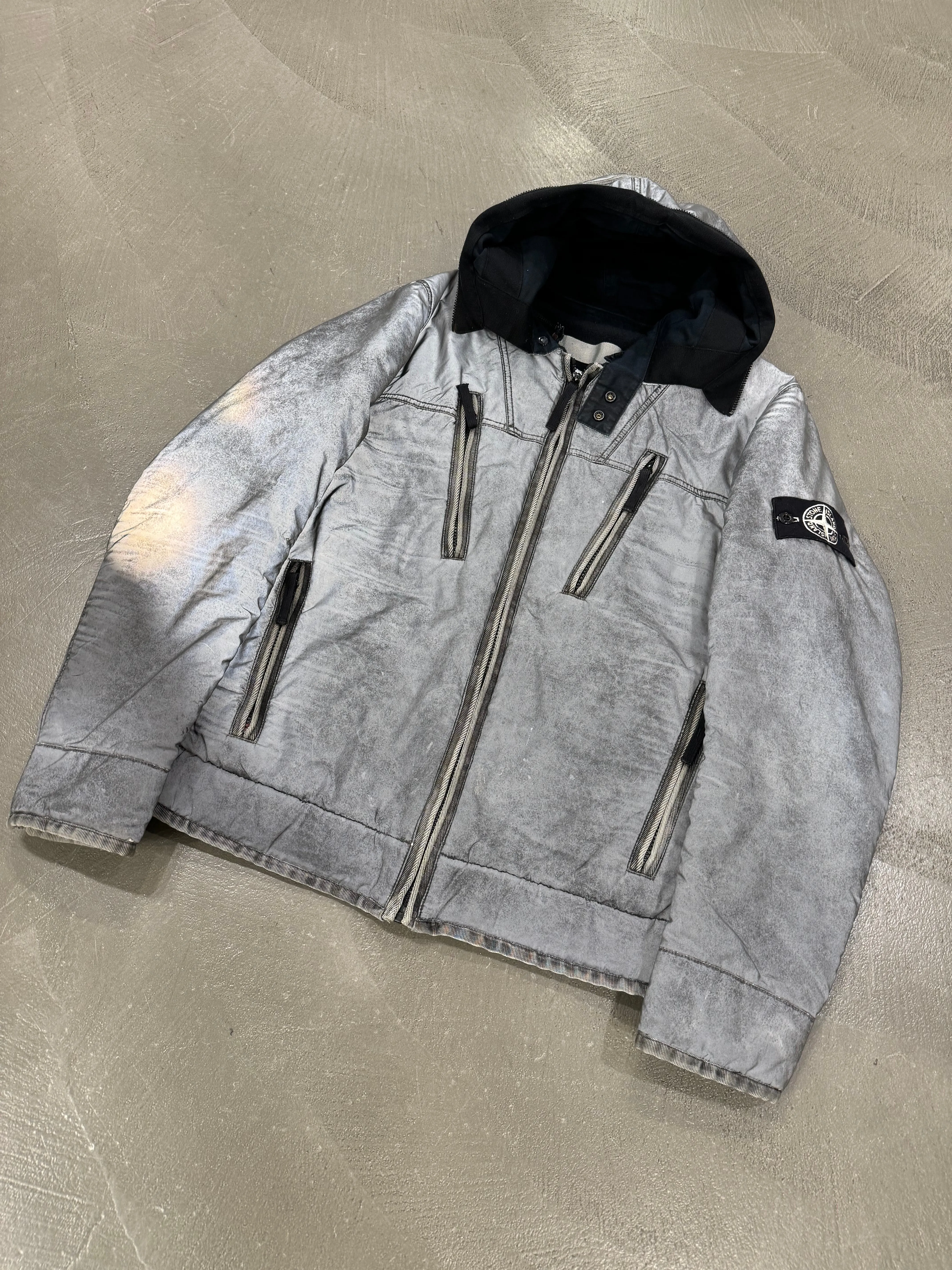 2010 Stone Island liquid reflective jacket