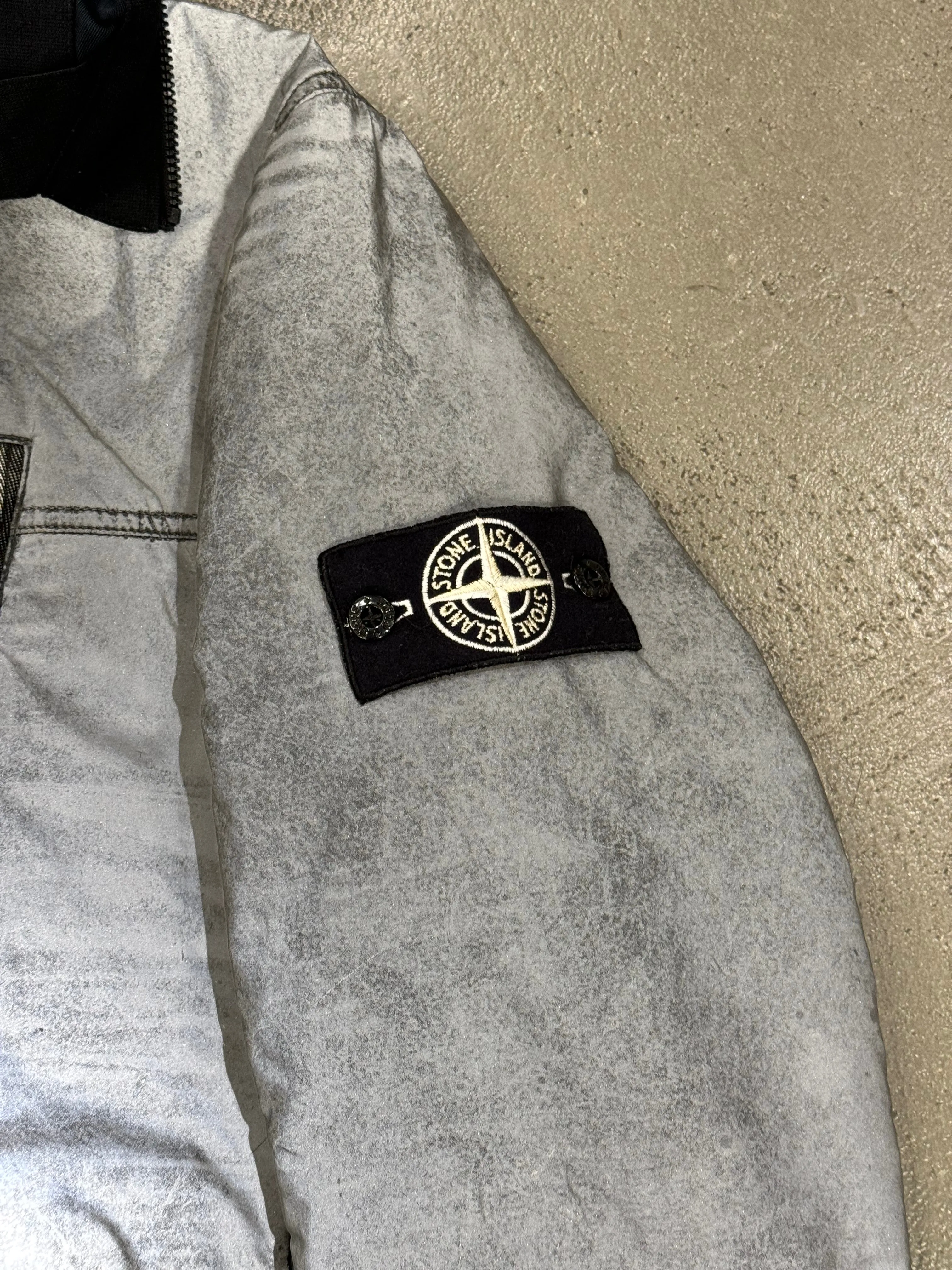 2010 Stone Island liquid reflective jacket