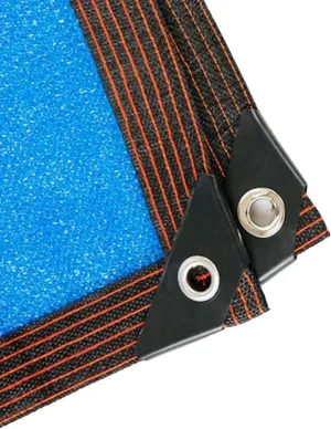 20x30ft, Blue Sunblock for Greenhouse Sunshade Cloth with Grommets UV Block Shade Tarp Tear-Resistant, for Outdoor Garden Plants Backyard Car Cover ()