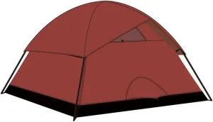 2/4 Person Camping Tent, Lightweight & Waterproof, Easy Setup, Ideal for Backpacking, Hiking, and Outdoor Adventures with Rainfly Protection
