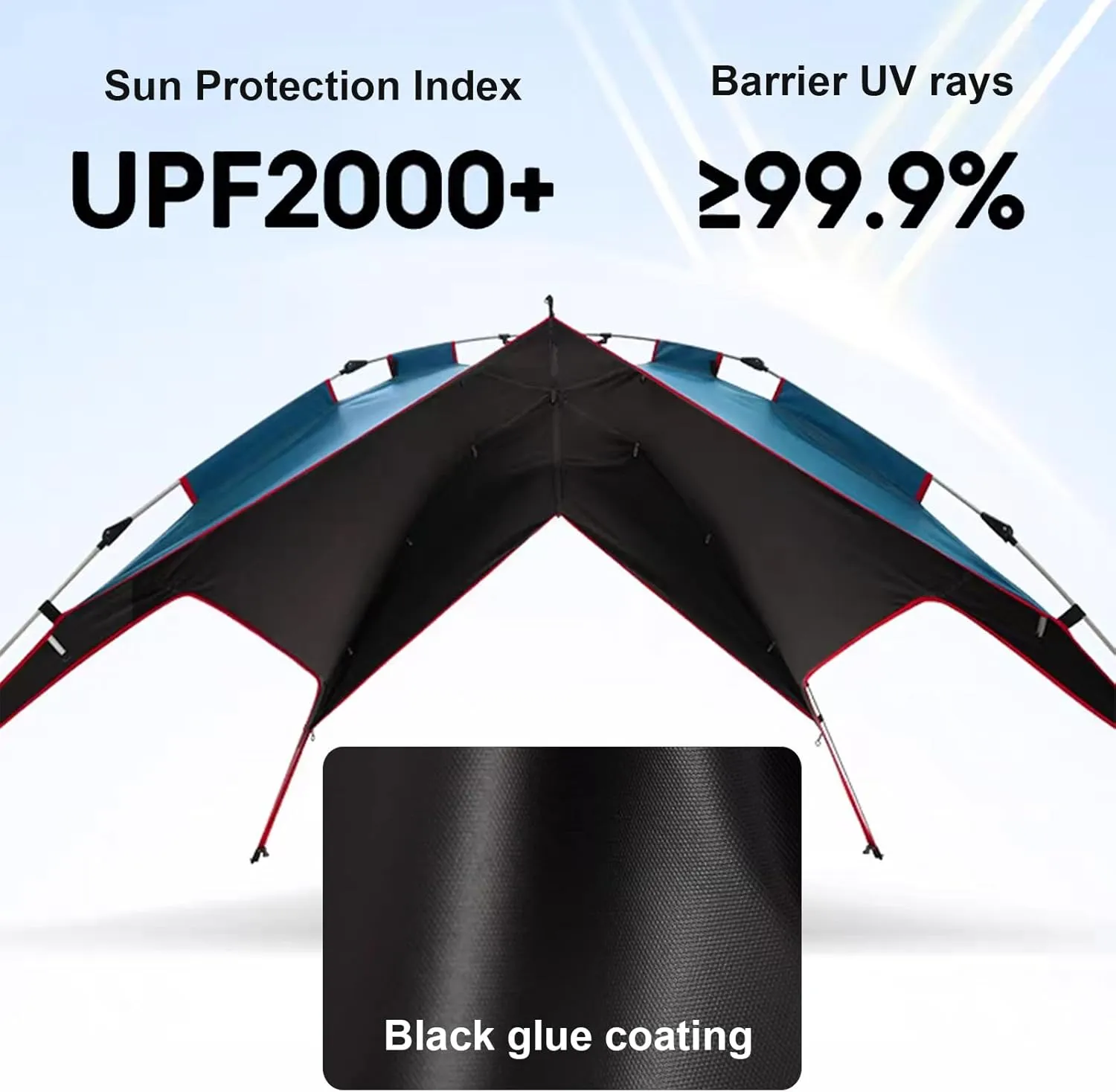 3-4 Person Camping Dome Tent, Pop-Up Camping Tent with Instant Setup, Waterproof,Spacious, Lightweight Portable Backpacking Tent for Outdoor Camping/Hiking(B,Green)