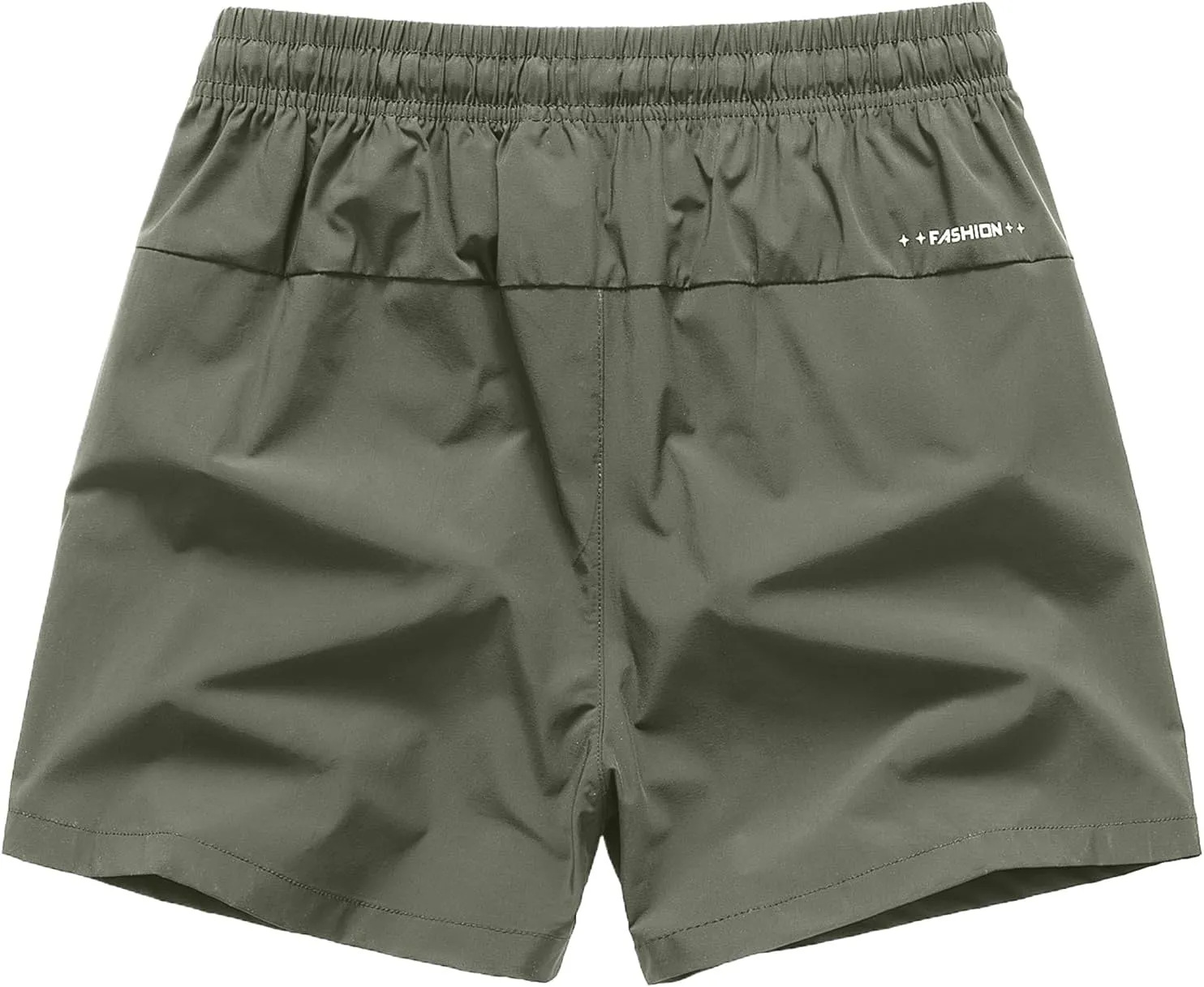 3 Set Men's Workout Athletic Shorts Lightweight Moisture Wicking 3" Running Shorts with Zipper Pockets Gym Beach