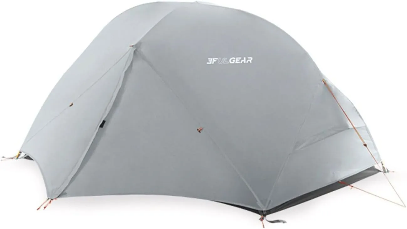 3F UL Gear Waterproof 1/2Person Camping Tent, Windproof Outdoor 3/4Seasons Tent, Portable Camping & Hiking Tent Shelter for Backpacking
