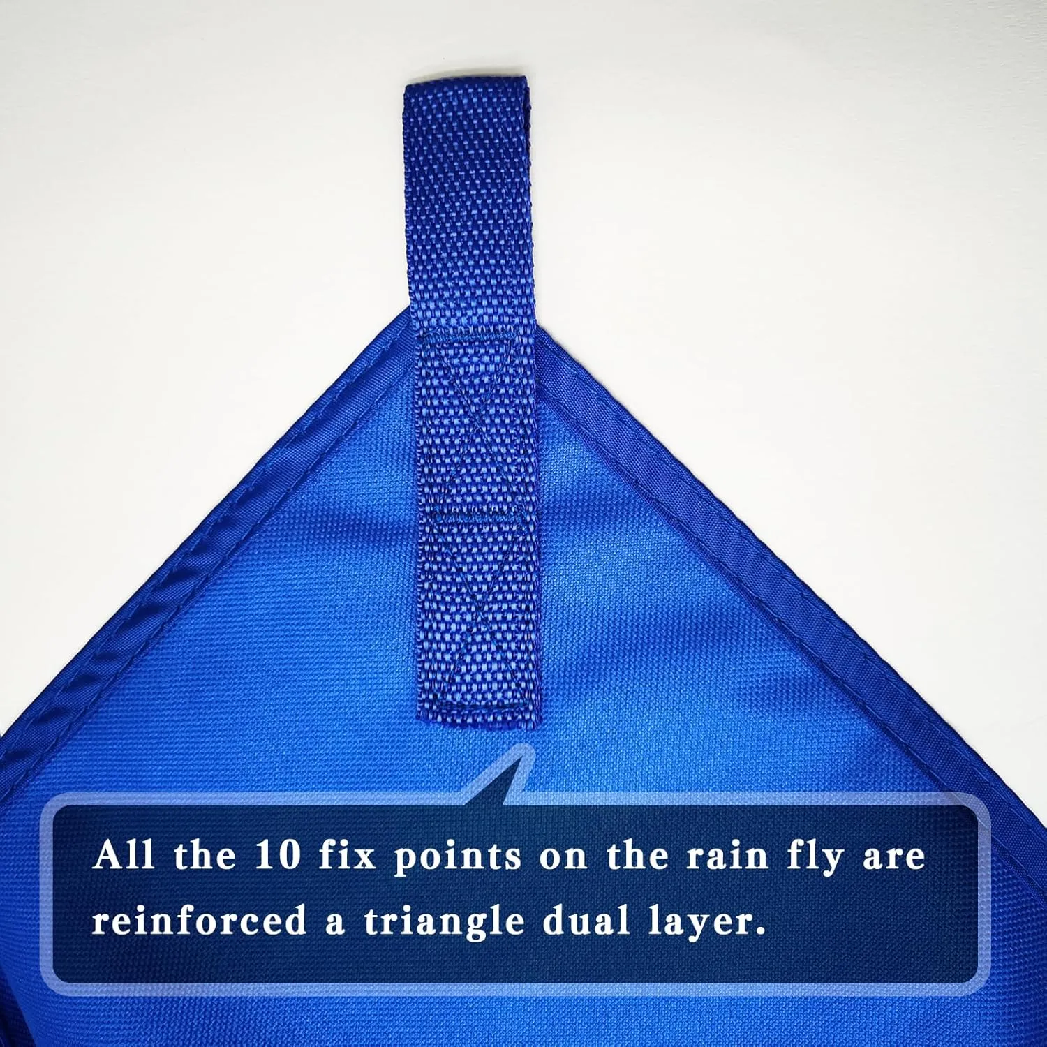 6.5x7Ft Waterproof Canvas Tarp Blue，Heavy Duty Multipurpose Oxford Tarpaulin Cover for Canopy Tent, Roof, Boats, Pool, Woodpile, Robust, Rip & Tear Proof, 20mil