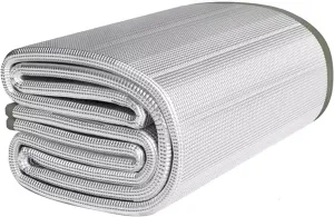 7mm Camping Foam Mat - Insulated Waterproof Foil Blanket, Double-Sided Moisture-Proof, Foldable Thermal Pad for Reflecting Heat, Perfect for Outdoor Camping and Sleeping Tents