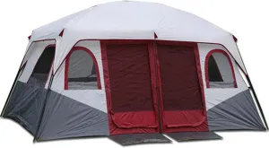 8-12 Person Dome Tent 2 Bedroom Large Family Tent Camping Tents Shelters Festival Essential Waterproof Doble Layer Tent for Hiking Camping Outdoor