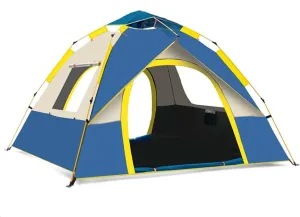 83x79x59 Inch Instant Pop-Up Camping Tent for 2-4 Person, Waterproof & Windproof Family Dome Tent, Easy Quick Setup with 2 Large Mesh Windows, Portable Outdoor Tent with Carry Bag