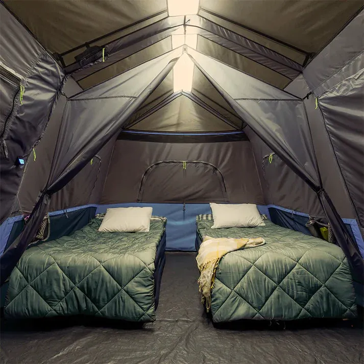 9 Person Lighted Instant Cabin Tent