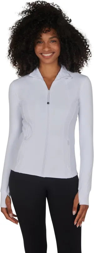 90 Degree By Reflex Women’s Lightweight, Full Zip Running Track Jacket