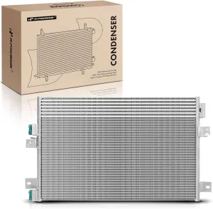 A-Premium Air Conditioning A/C Condenser Compatible with Chrysler 200 2011-2014, Sebring 2007-2010 & Dodge Avenger 2008-2014, Caliber 2007-2009 & Jeep Compass 2007-2010, Patriot 2007-2009