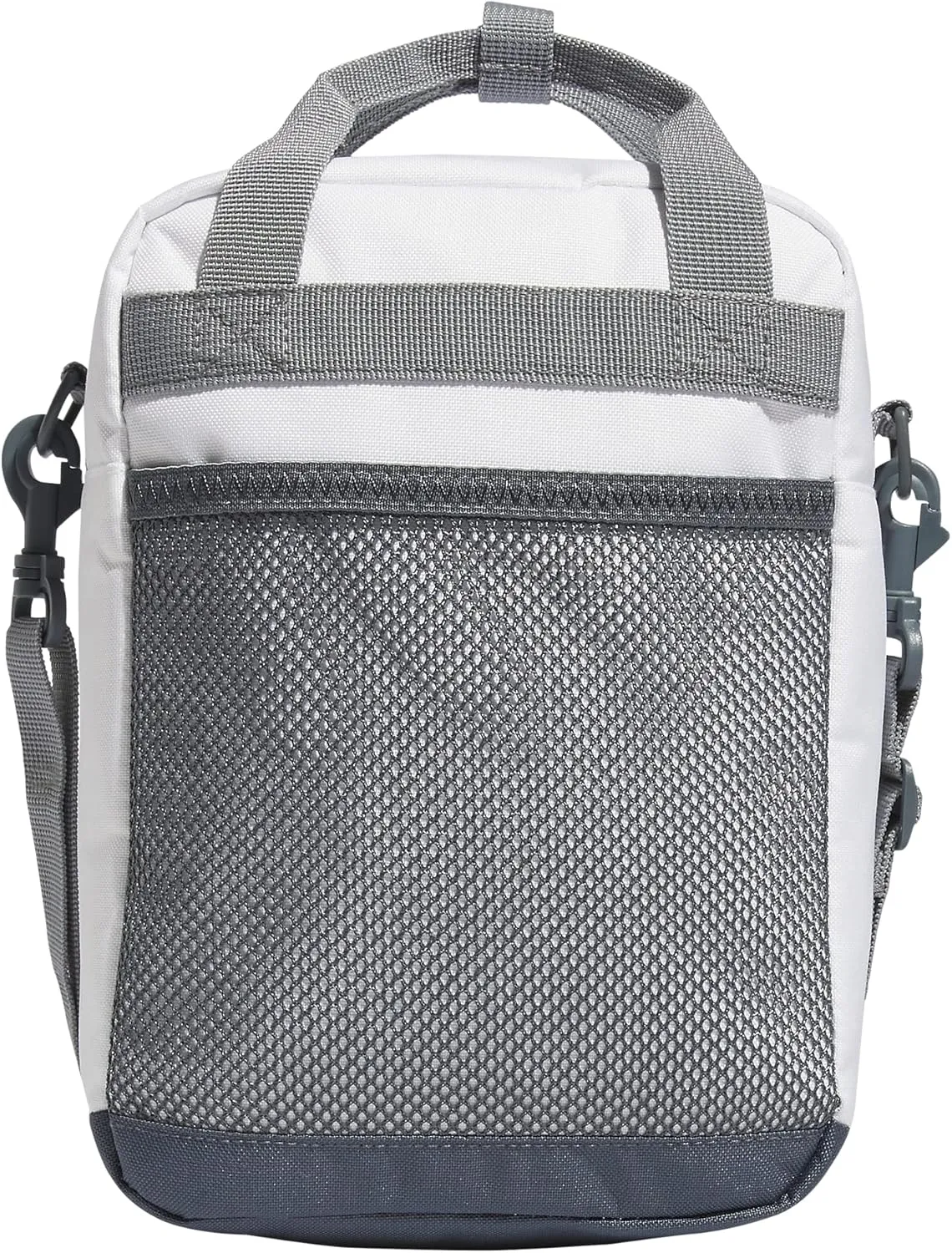 adidas Squad Insulated Lunch Bag (7L) Food Container Carry Box for Kids/Adults Discontinued, White/Orchid Fusion Purple, One Size