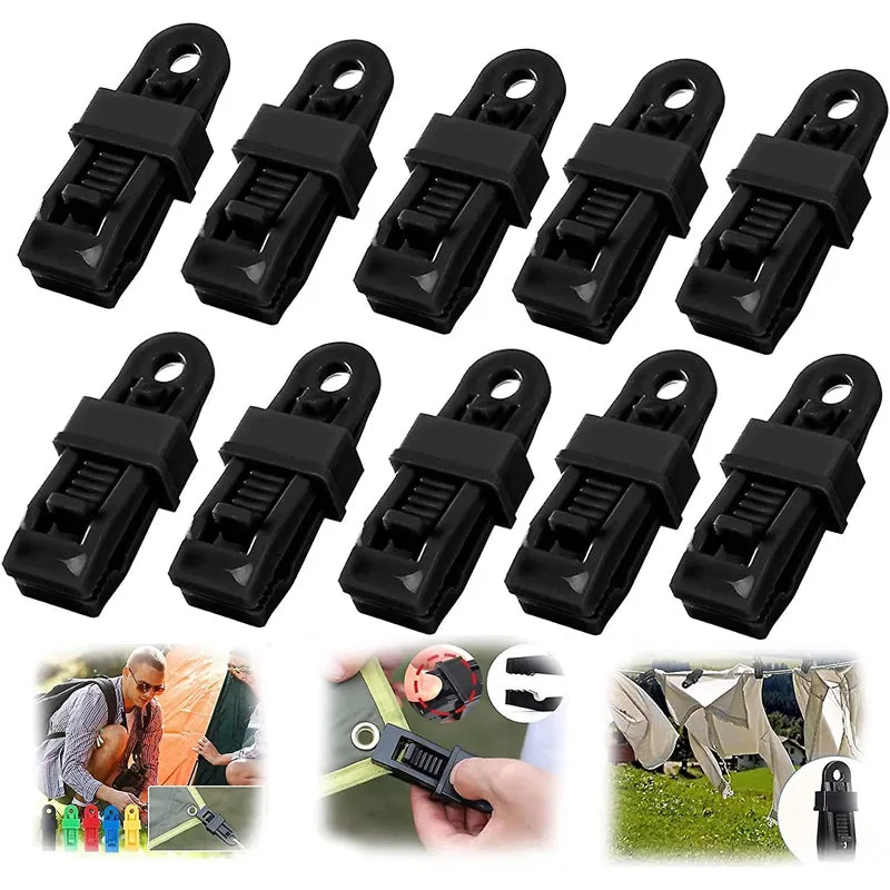 Adjustable Heavy Duty Lock Grip for Tarp & Shade Cloth