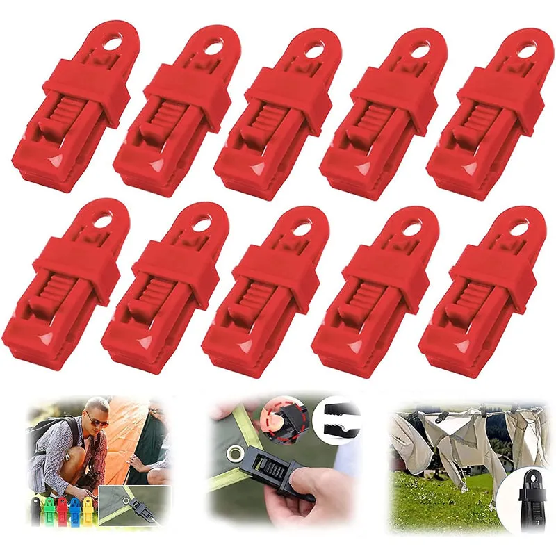 Adjustable Heavy Duty Lock Grip for Tarp & Shade Cloth
