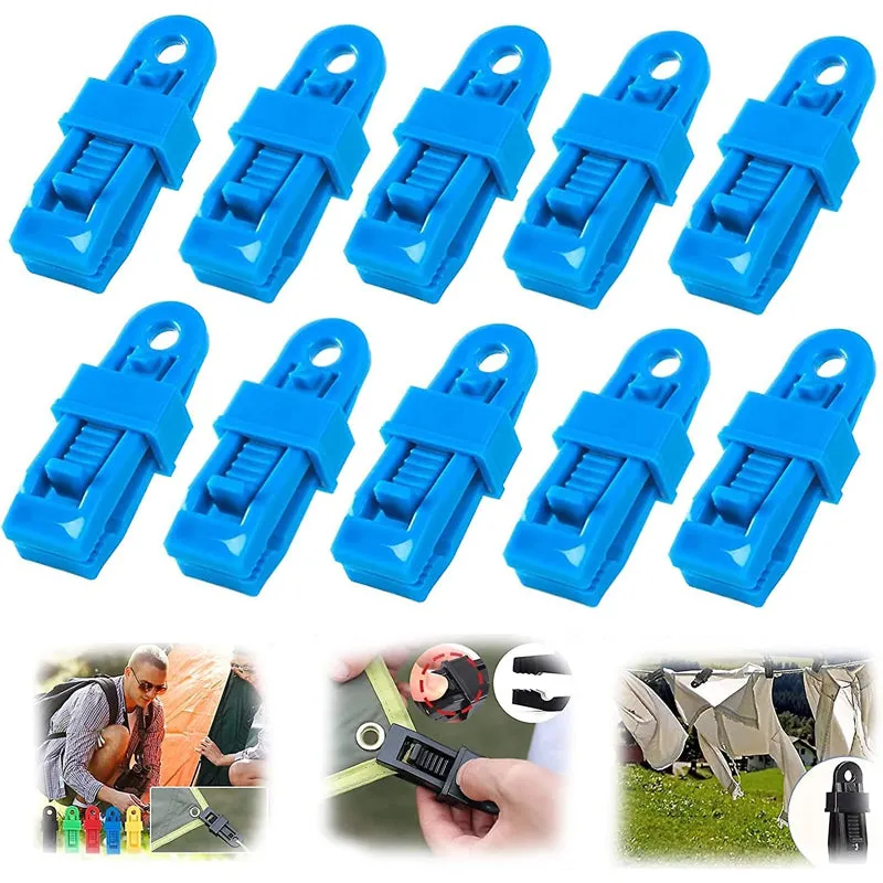 Adjustable Heavy Duty Lock Grip for Tarp & Shade Cloth
