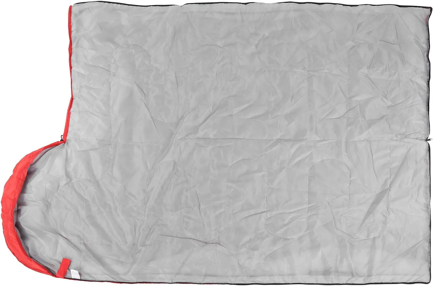 Adult Weather - Protective Sleeping Bag with Hood | Envelope Design for Camping/Hiking/Backpacking | Hollow Cotton Filling, Double Zipper & Storage Bag Included