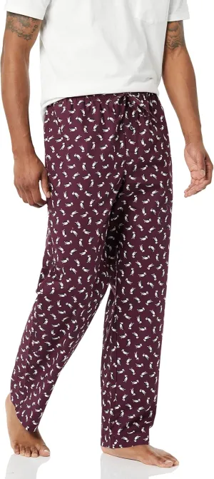 Amazon Essentials Men's Straight-Fit Woven Pajama Pant