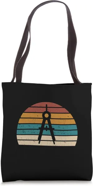 Architect Scale Ruler Compass Engineering Architecture Tools Tote Bag