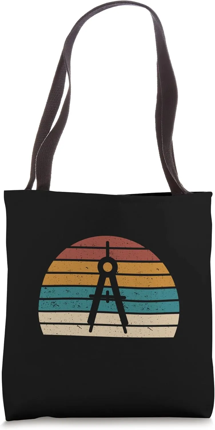 Architect Scale Ruler Compass Engineering Architecture Tools Tote Bag