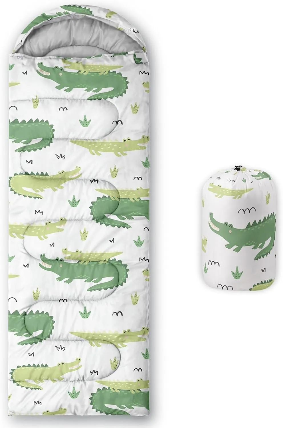 Axolotl Mermaid Scales Sleeping Bag for Kids Girls–Lightweight Warm Cold Weather Sleeping Bags,Waterproof Portable Sleeping Bag for Camping,3 Season Cold Weather Sleeping Bag,Sleeping Bag for Hiking