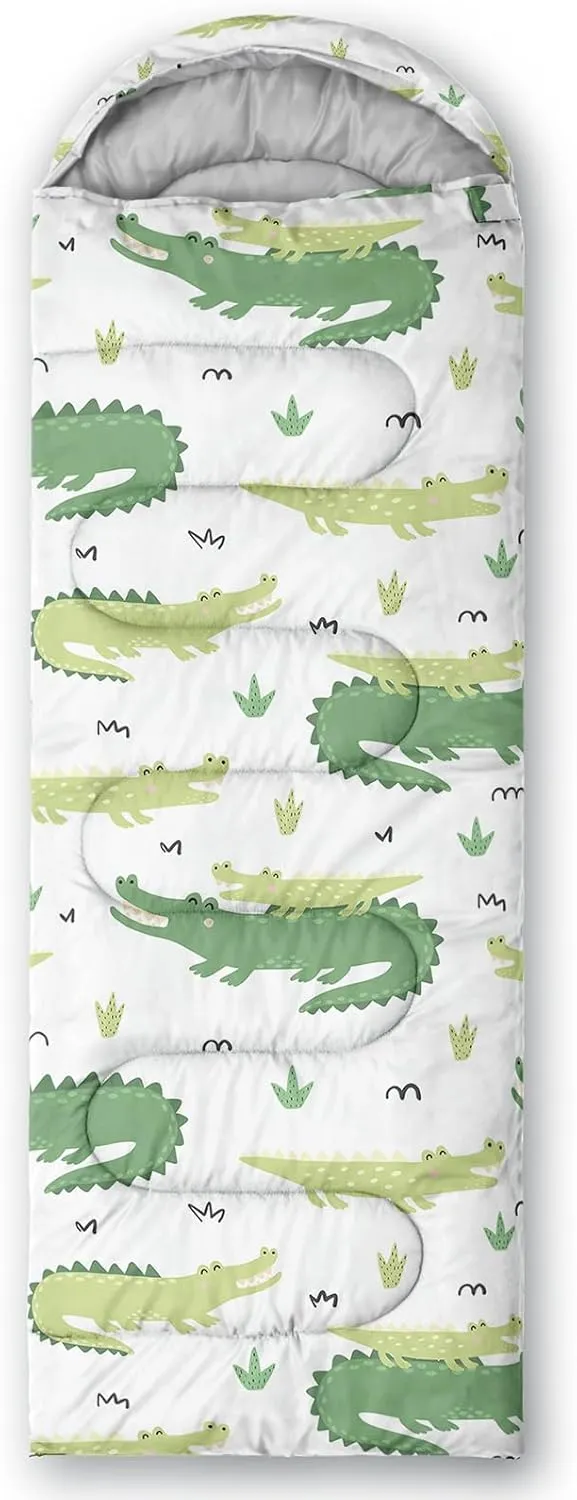 Axolotl Mermaid Scales Sleeping Bag for Kids Girls–Lightweight Warm Cold Weather Sleeping Bags,Waterproof Portable Sleeping Bag for Camping,3 Season Cold Weather Sleeping Bag,Sleeping Bag for Hiking