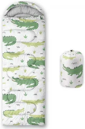 Axolotl Mermaid Scales Sleeping Bag for Kids Girls–Lightweight Warm Cold Weather Sleeping Bags,Waterproof Portable Sleeping Bag for Camping,3 Season Cold Weather Sleeping Bag,Sleeping Bag for Hiking