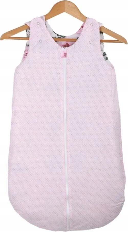 Baby Cotton Sleeping Bag Double Sided Sleepsack Quilted 1.0 Tog Garden Flowers