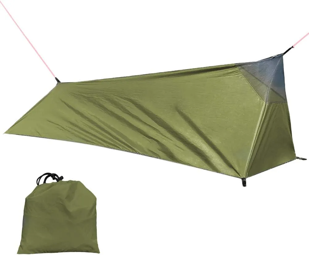 Backpacking Tent Outdoor Camping Sleeping Bag Tent Lightweight Single Person Tent with Net