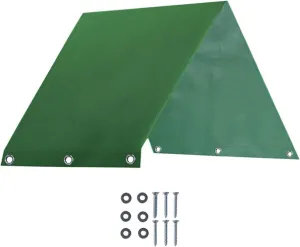 Backyard Playset Canopy Playground Roof 90x43 Inch 600D Oxford Outdoor Playgrounds Children Cover for
