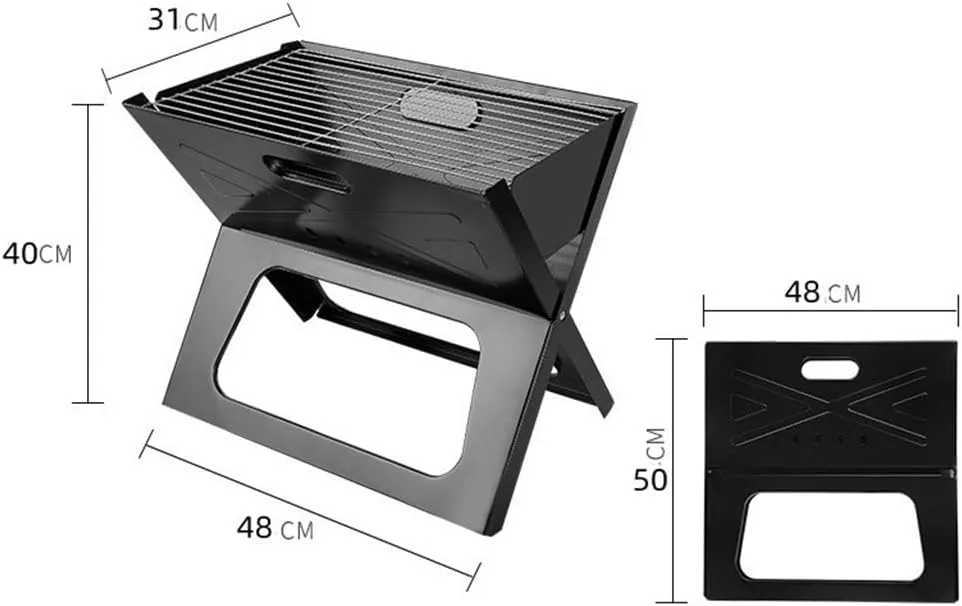 Barbecue Skewers Outdoor Barbecue Grills Camping Foldable Portable Barbecue Grills