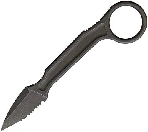Bastinelli Creations BAS223S Spade Serrated Fixed Blade Knife
