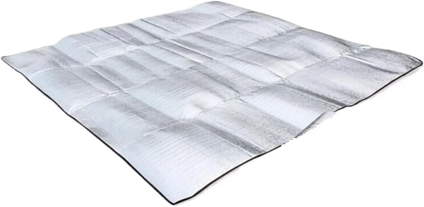Beach Mat Sleeping Mattress Mat Pad Aluminum Foil Outdoor Camping Mat Foam Mat Picnic Beach Mattress Sleeping Pad Fashionable