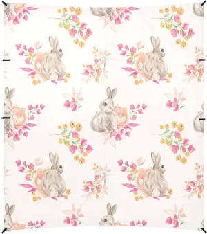 Beach Tent Camping Sun Shelters Watercolor Easter Bunnies Portable Outdoor Summer Canopy Sun Shade for Camping Trips Fishing Backyard Hiking Backpacking Garden Traveling