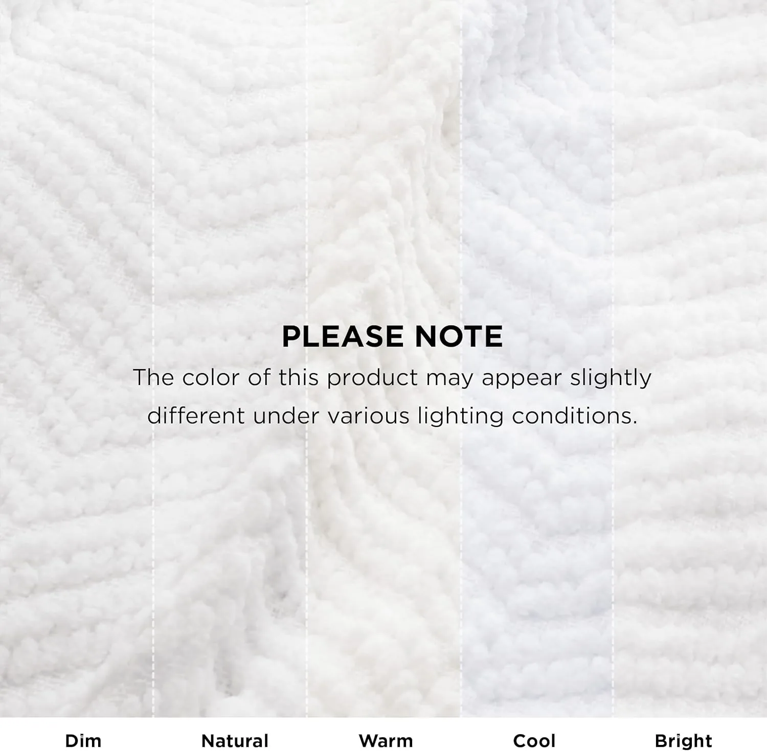 Bedsure White Throw Blankets for Couch - Textured Chunky Knit Woven Chenille Blanket - Super Soft, Warm Decorative Boho Throw with Tassels for Bed, Sofa and Living Room Decor, 50x60 Inches