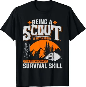 Being A Scout Is Not A Hobby - Boys & Girls Scouts T-Shirt T-Shirt