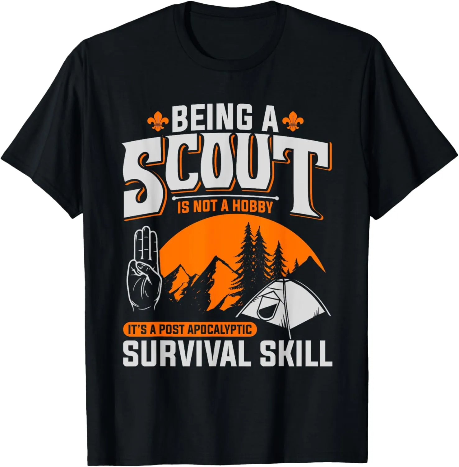 Being A Scout Is Not A Hobby - Boys & Girls Scouts T-Shirt T-Shirt