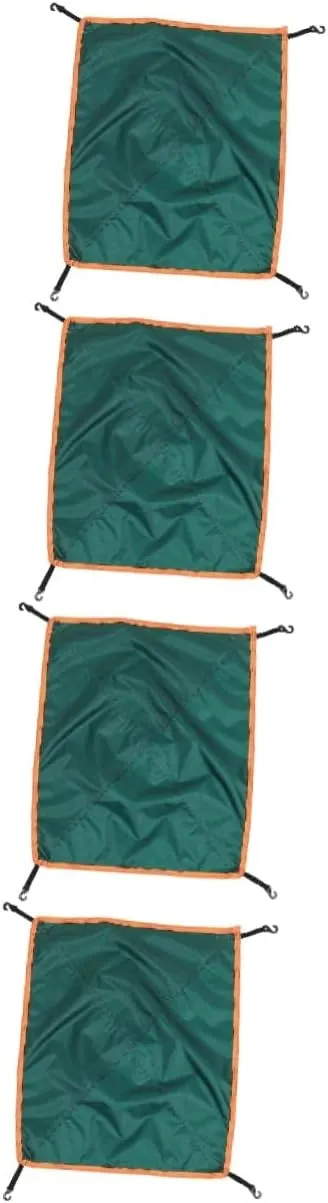 BESPORTBLE 4pcs Outdoor Tent Rain Cover Reusable Camping Tent Sun Shelter Oxford Fabric